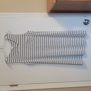 Market & Spruce striped pull over dress